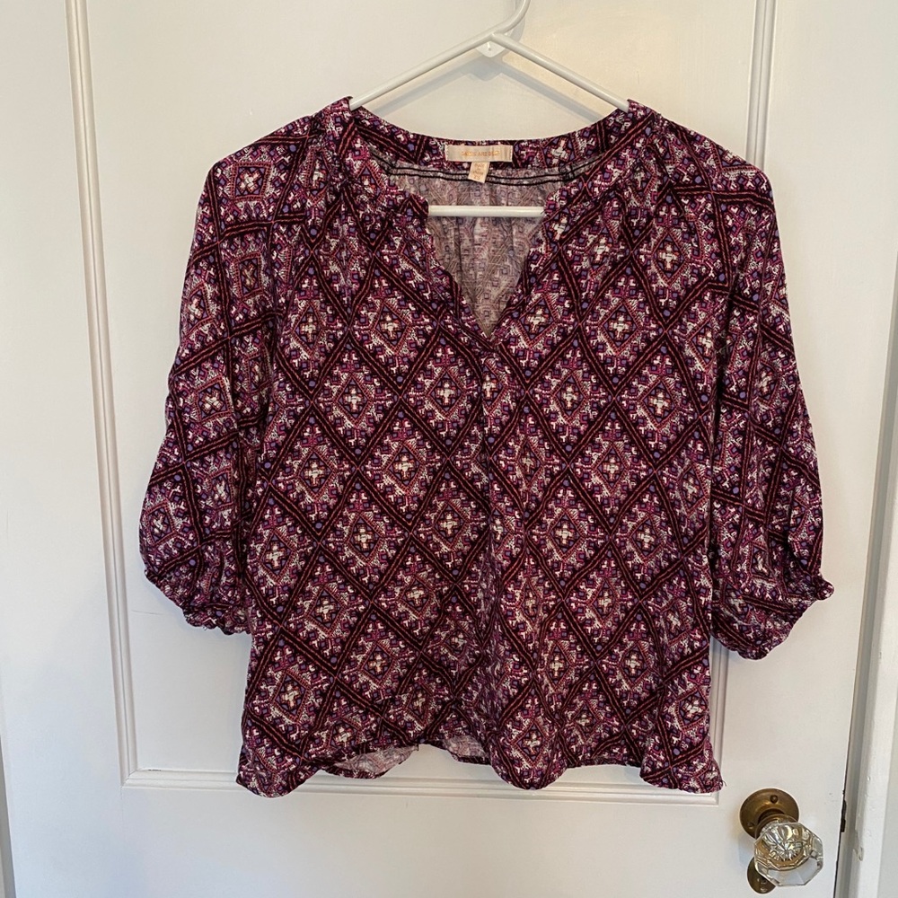 Sky are blue blouse